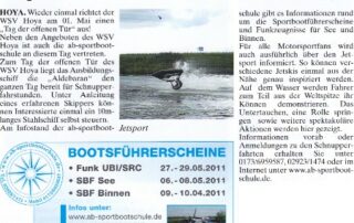 Das blaue Blatt April 2011