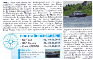 Das blaue Blatt August 2011
